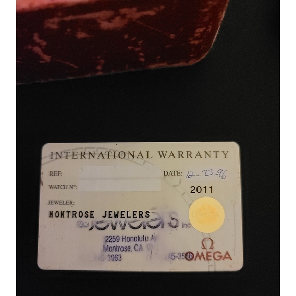 Omega Deville Watch Round Quartz White Date Swiss Made Vintage - Picture 4 of 8